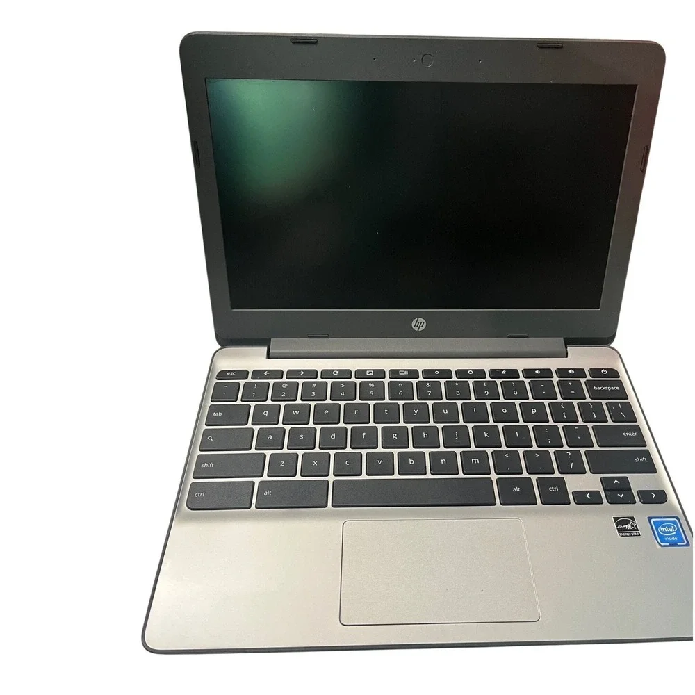 HP Chromebook 11 G5 Laptop Intel Celeron 11.6 Inch ChromeOS Silver Black